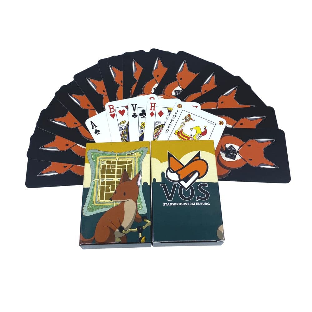 Speelkaarten Stadsbrouwerij Vos