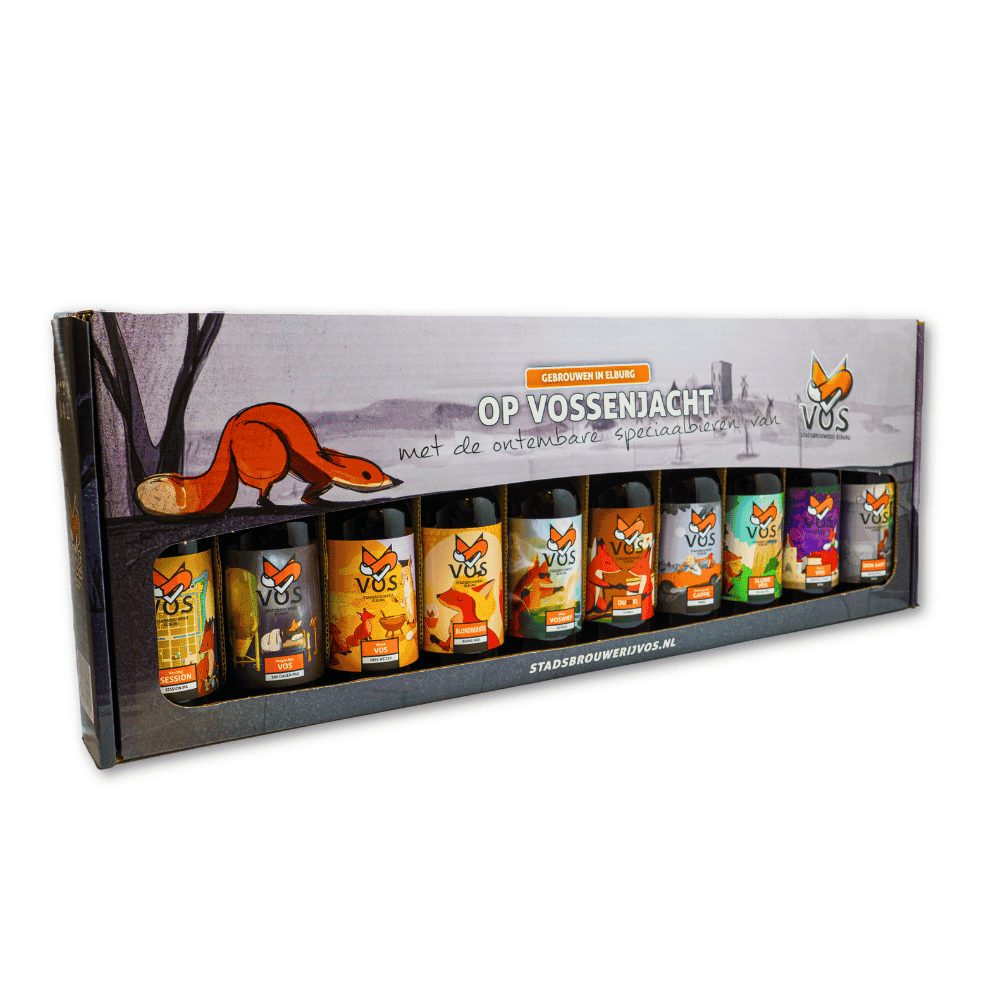 Giftbox Vossenjacht - 10x fles (alleen verkrijgbaar in winkels)